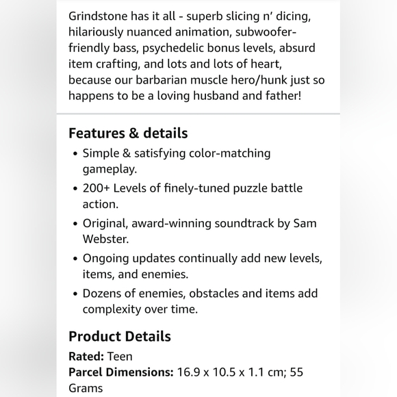 New- GRINDSTONE Nintendo Switch Game - Picture 6 of 6